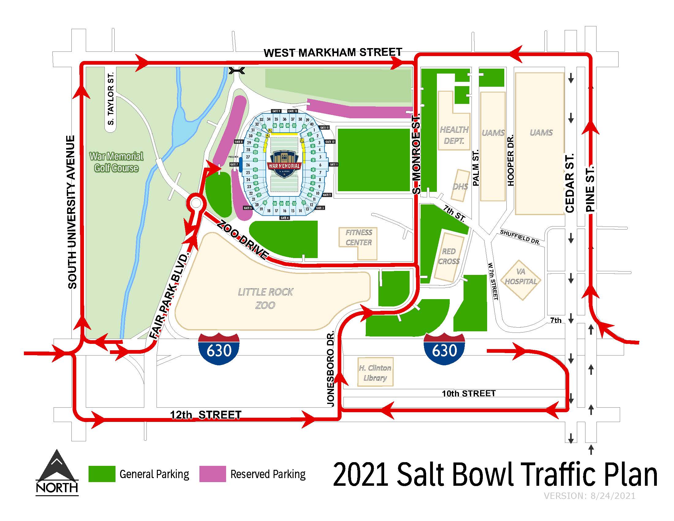 Traffic Map Salt Bowl