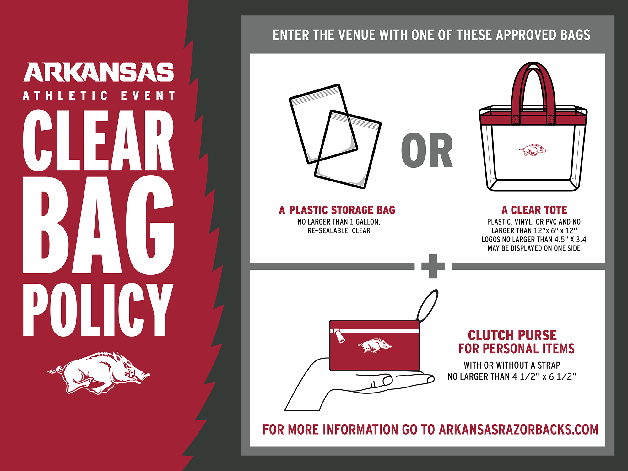 UofL adds clear bag policy, magnetic wanding at football games