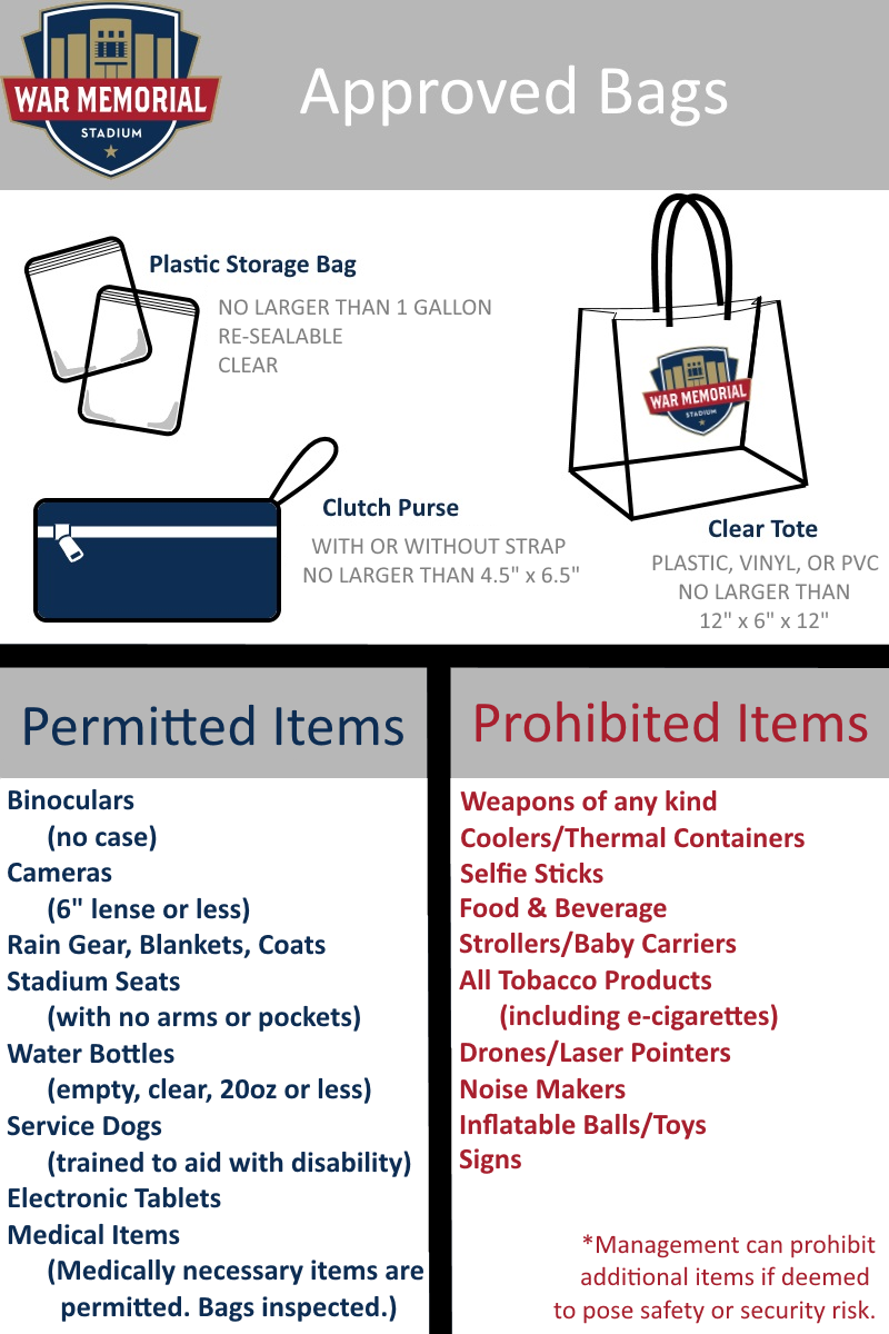 Clear Bag Policy, Event Security